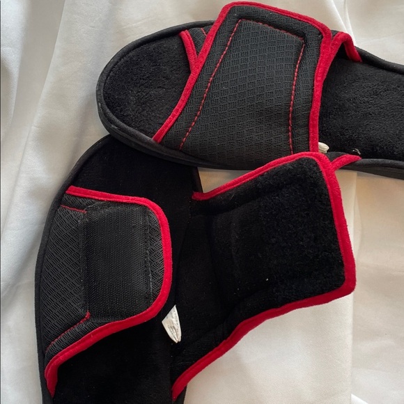 Dearfoams Gray Slide Slippers Men’s - Picture 4 of 5